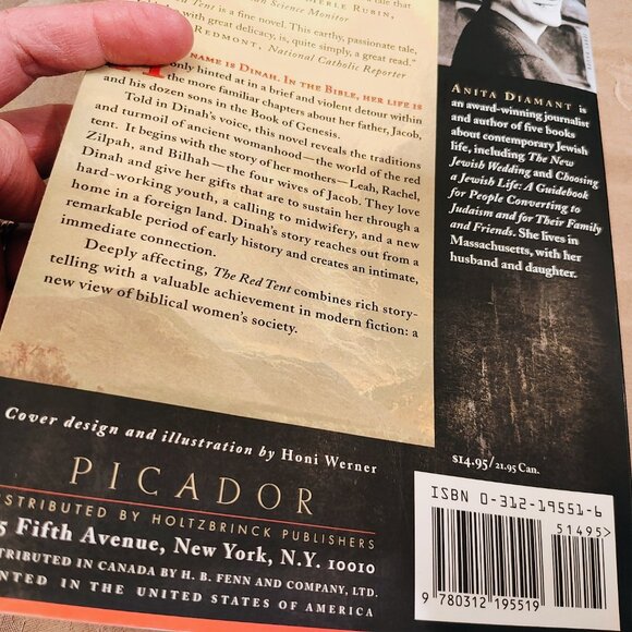 The Red Tent by Anita Diamant, Paperback, Used - Picture 7 of 11